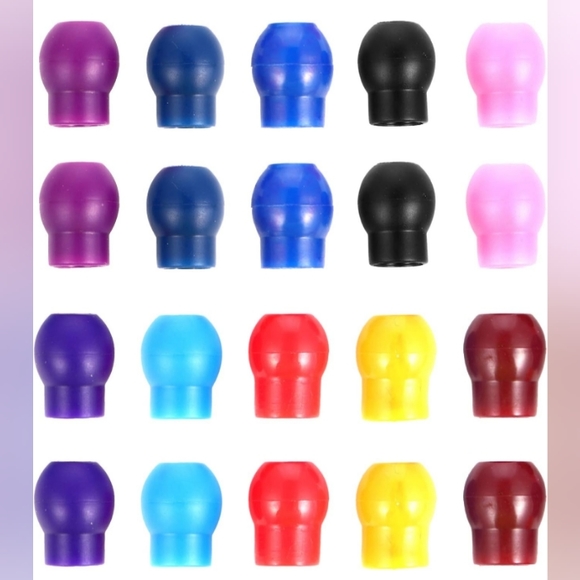 Hemobllo Other 34 Pairs Replacement Ear Tips For Stethoscopes